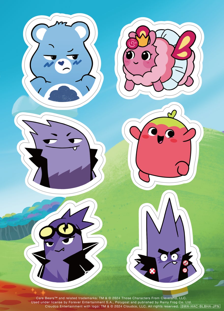 image-13 世界中で大人気の「ケアベア」がアクションゲームになった