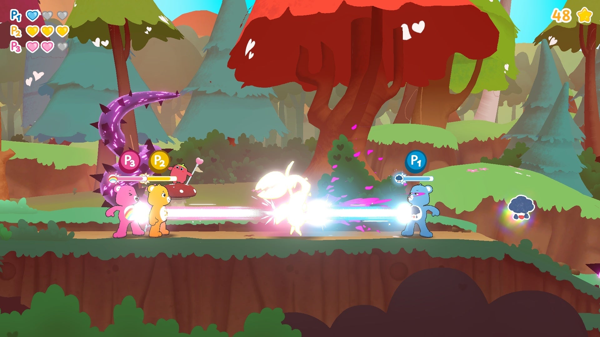 image-17 世界中で大人気の「ケアベア」がアクションゲームになった