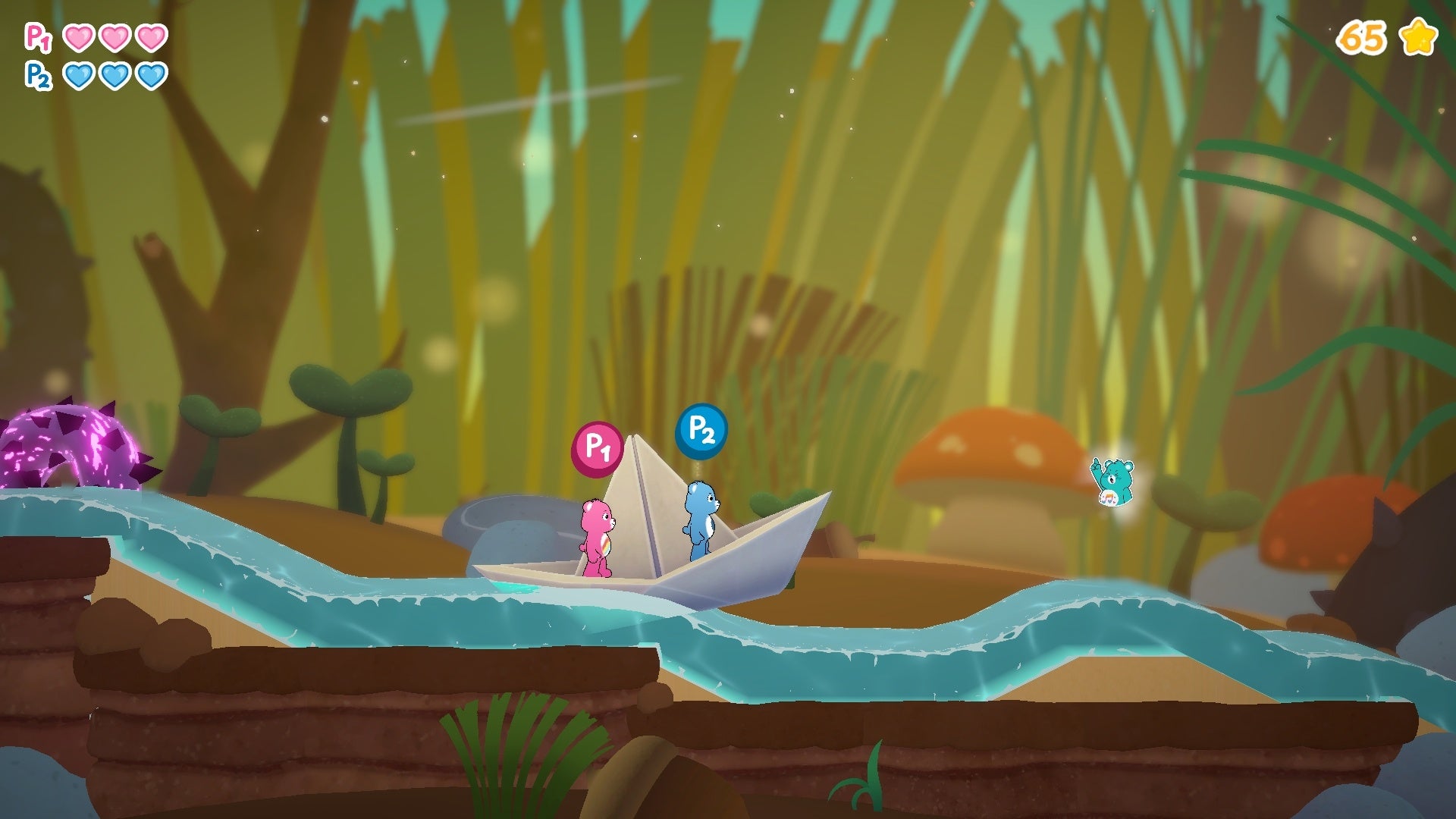 image-22 世界中で大人気の「ケアベア」がアクションゲームになった