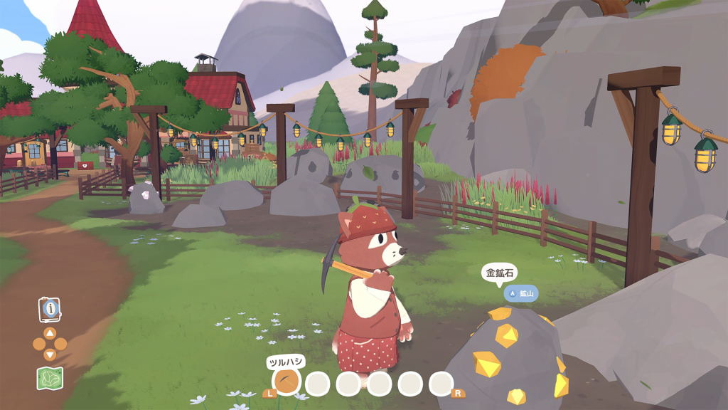 10.JP_SS_Pick-Axing-1024x576 『Locomoto』で車掌さんになって乗客のどうぶつたちの願い事を叶えながら快適な旅をしよう!