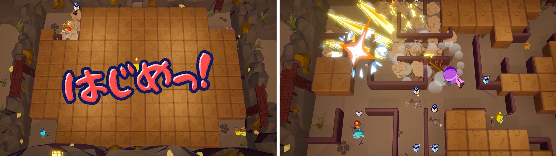 142135-10-8aa558141957fe0717578bbe50547047-3396x954-1 3Dアクション対戦ゲーム『ニンジャム！』　Switchも夏リリース予定！